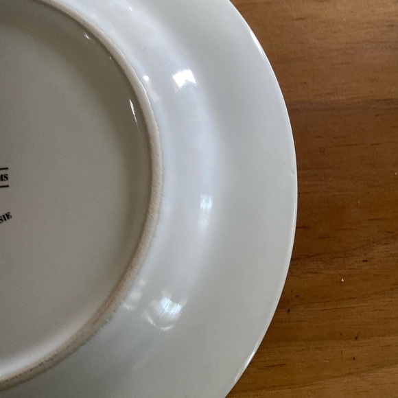 Pier1 Assiettes Watercolor Blooms Purple and Yellow Set Of 2 Ceramic 8”Plates - Picture 12 of 14